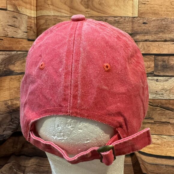 Cozumel Mexico Red Hat Adjustable Strapback Cap Club Cabo Fishing Marlin Hooks - Picture 3 of 8